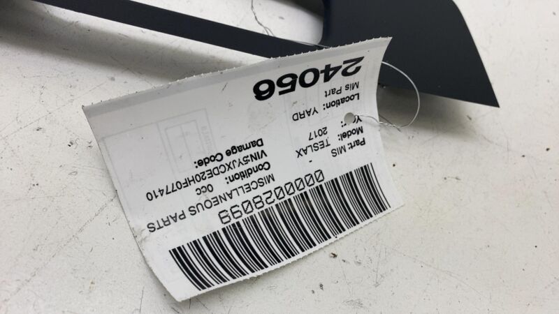 103789700E 2016-2020 Tesla Model X Rear Liftgate Lower Trim Cover Molding w/ Control Switch