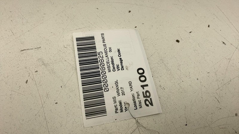 1ML22TRMAA ⭕ 2007-2018 Jeep Wrangler Rear Bumper Cover Panel Assembly Silver OEM 1ML22TRMAA