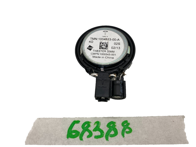 100483300A ⭕ 2012-2020 Tesla Model S X Audio System Speaker Tweeter 30MM Assy 1004833-00-A