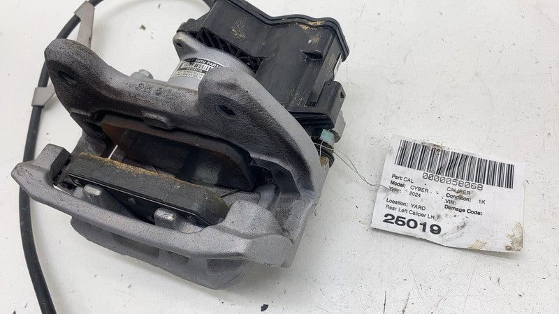 1250641-00-D ⭕ 24-25 Tesla Cybertruck Rear Left Mando Brake Caliper Silver OEM 1250641-00-D
