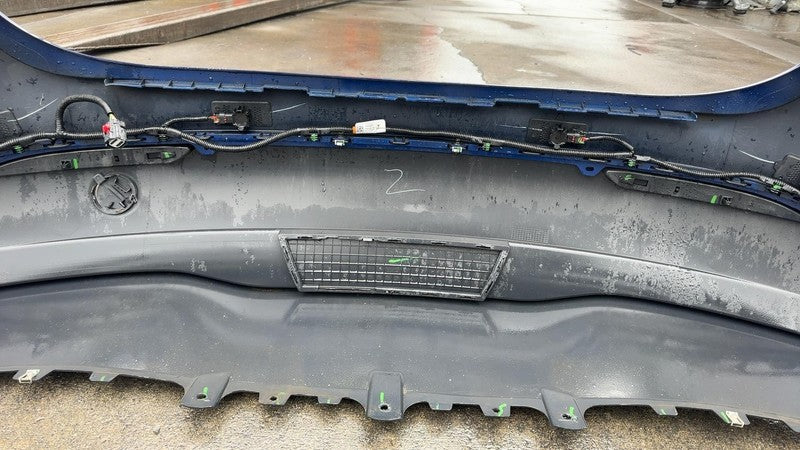 ⭕ 2020-2022 Tesla Model Y Rear Bumper Cover w/ Park Sensor & Valance Blue - PPSB