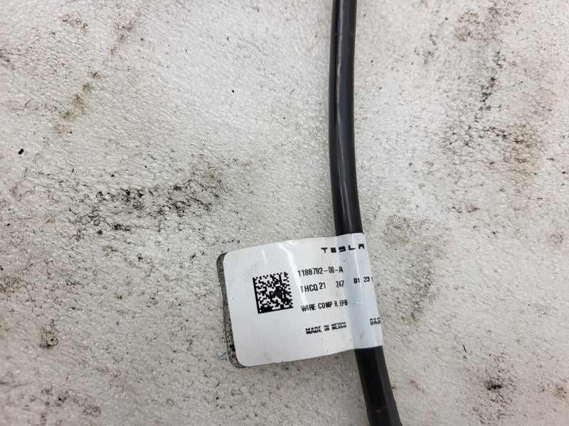 104462400I ⭕ 2020-2024 Tesla Model Y Rear Right Caliper + Brake Hose Line BASE 1044624-00-I