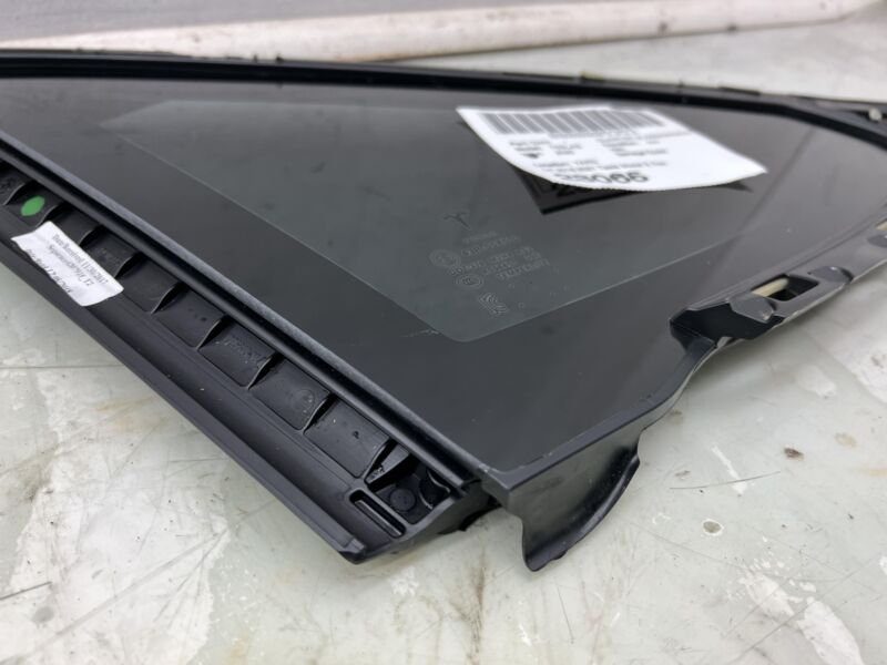 2016-2021 Tesla Model S Rear Driver Side Quarter Window Glass Left LH 43R-008010