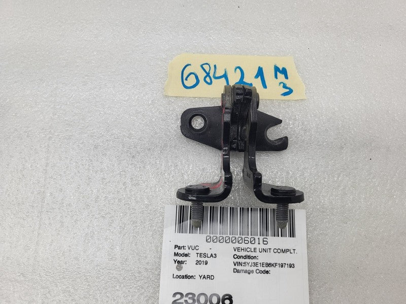 ⭕ 2017-2023 Tesla Model 3 Rear Passenger Side Door Upper Hinge Right RH Assembly