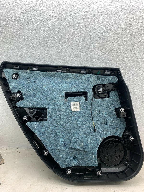 1008133-00-D ⭕ 12-21 Tesla Model S MS Rear Passenger Side Interior Door Panel Trim Card Right