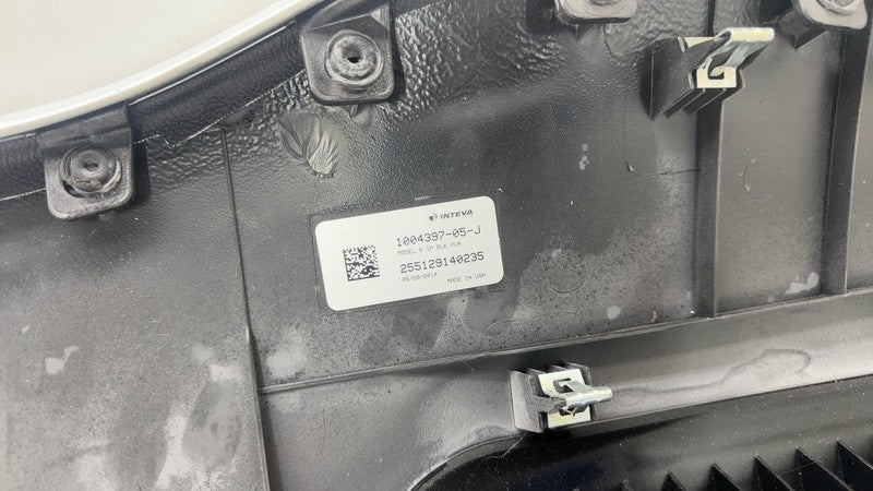1004397-05-J ⭕ 12-15 Tesla Model S Dashboard Instrument Panel Dash Top Pad Cover 1004397-05-J