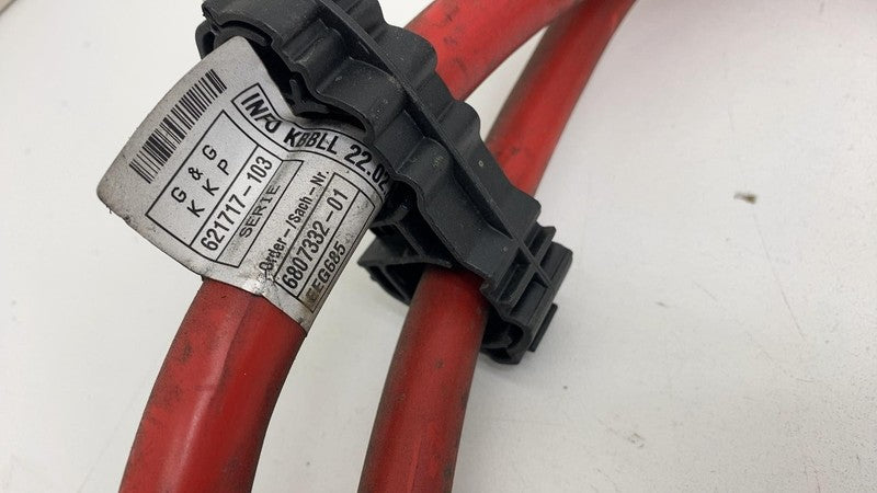 2019 BMW 530e Positive Red Battery High Voltage HV Wiring Cable Wire 6
