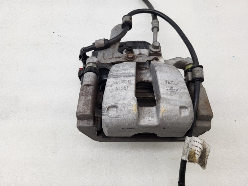 104462300G ⭕ 2017-2025 Tesla Model 3 Rear Left Caliper w/ Brake Line Hose BASE 1044623-00-G