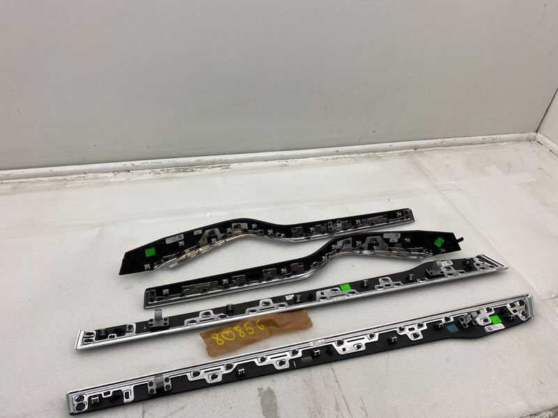 1036081 ⭕2016-2020 Tesla Model X SET of Front & Rear Left & Right Door Molding Trim Assy