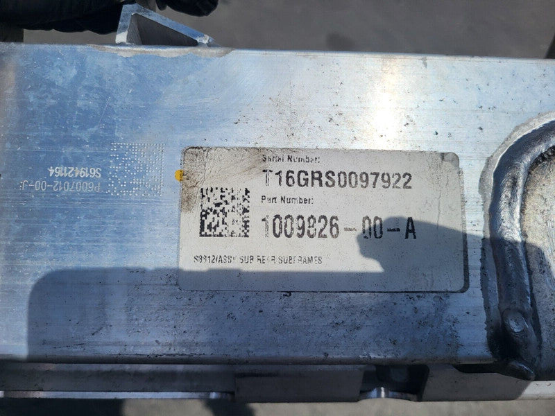 100982600A ⭕ 2016-2020 Tesla Model S Rear Chassis Subframe Cradle Crossmember 1009826-00-A