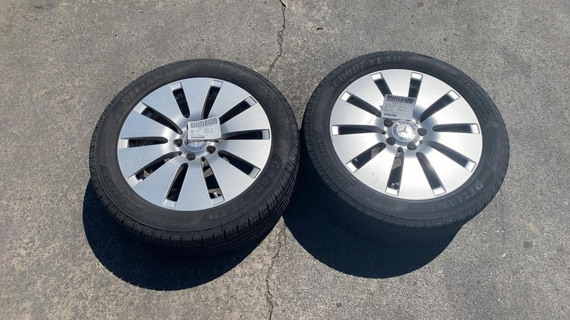 ⭕ 13-14 Mercedes-Benz B-Class Electric Drive Pair of 2 17" Wheel Rim w/ Tire OEM