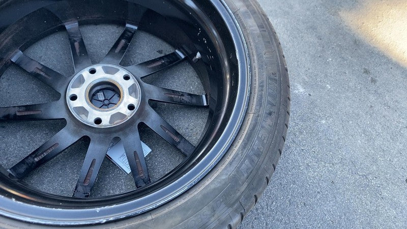 ⭕ 2012-2016 Model S 19x8.5 Wheel Rim w/ Michelin Pilot Sport Tire 245/