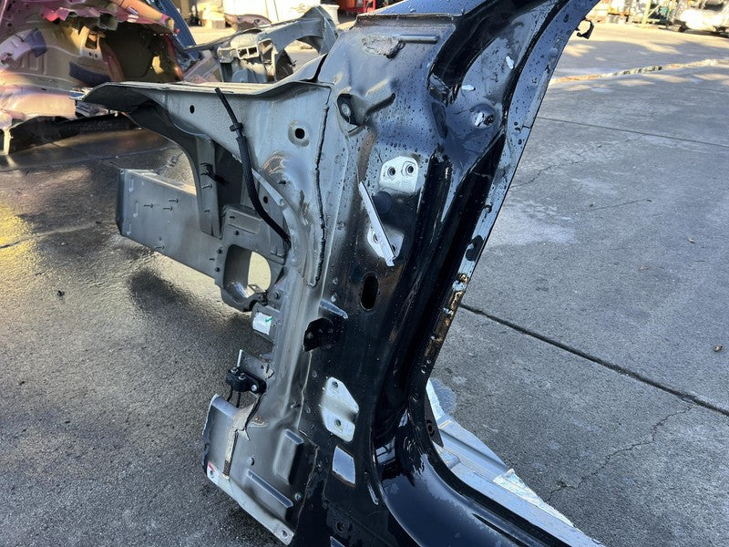 2012-2016 Tesla Model S Front Left Body Panel Fender Apron Frame Cut Black PBSB