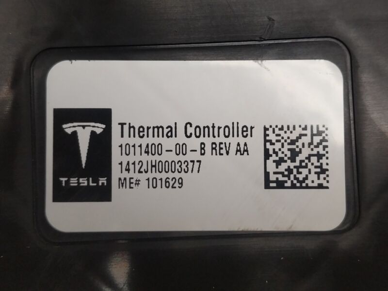 2012-2015 Tesla Model S HVAC Thermal Controller Control Module 1011400-00-B OEM