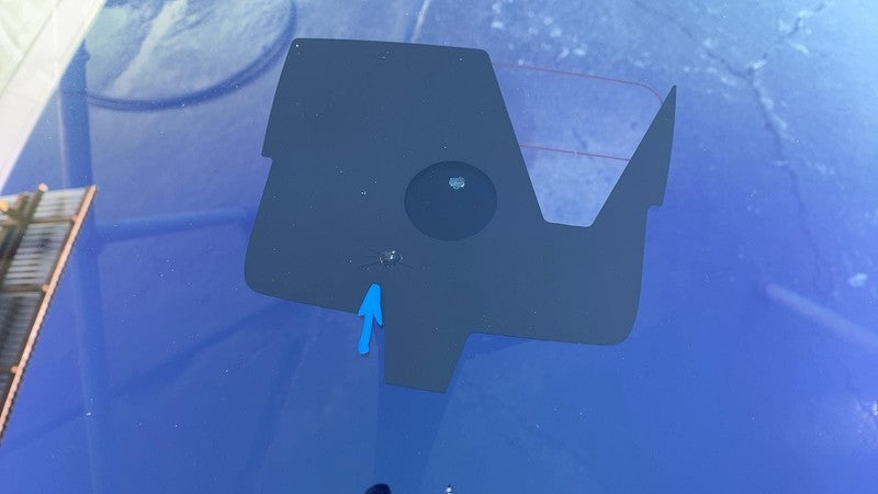 2016-2020 Tesla Model X MX Front Windshield Glass Heated Wind Screen A