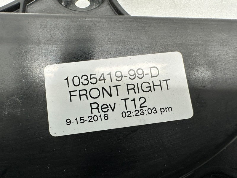 103541999D ⭕ 2016-2020 Tesla Model X MX Front Right Exterior Door Handle Outer 1035419-99-D