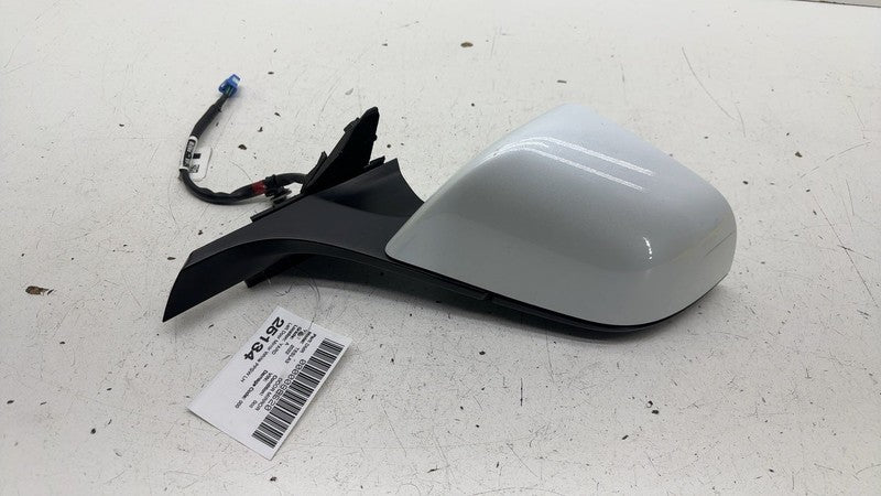 ⭕ 21-26 Model 3 Left Exterior Rear View Door Mirror LH White PPSW 1592