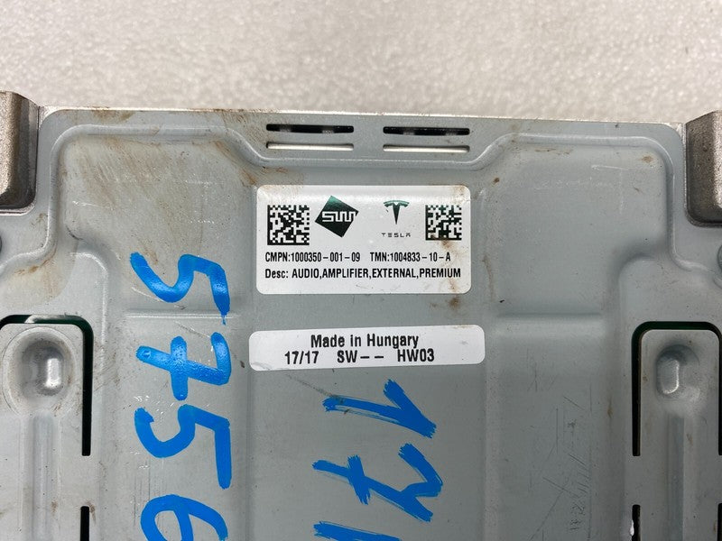 ⭕ 2012-2020 Tesla Model S MS External Audio Sound System Amplifier 100