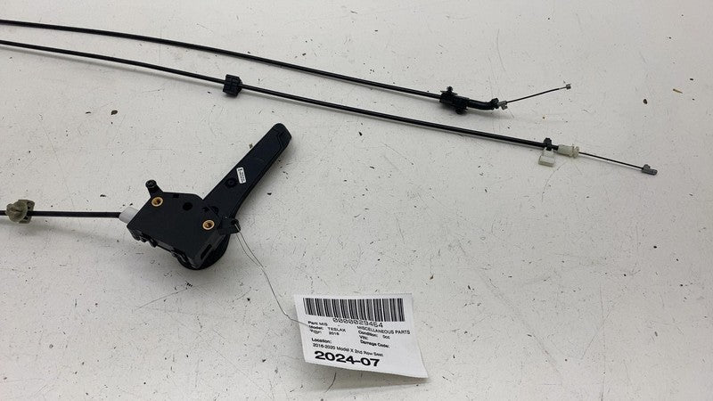 ⭕ 16-20 Tesla Model X Rear Left 2nd Row Seat Backrest Recline Cable (5