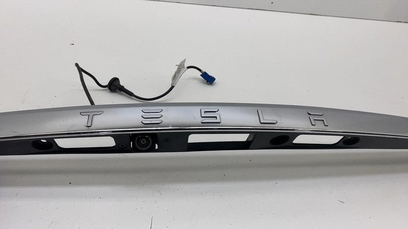 ⭕ 16-20 Tesla Model S Rear View Back Up Camera w/ Liftgate Molding 106