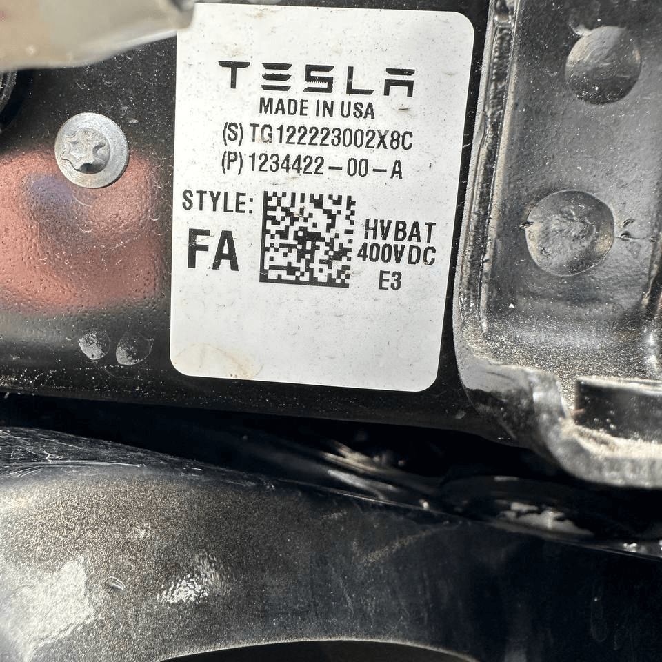 Tesla Model Y Long Range Battery Pack Austin TX Build