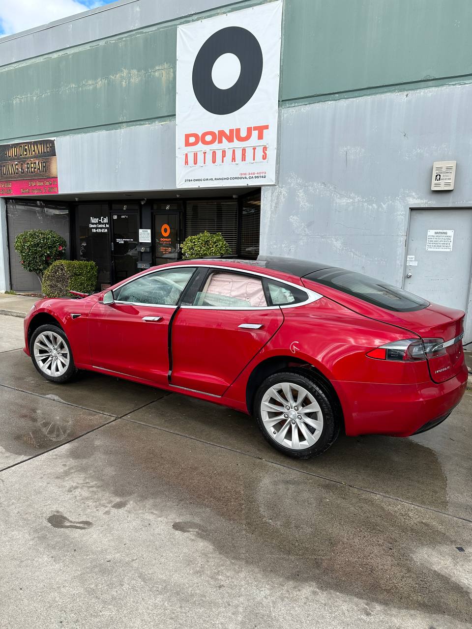 2018 Tesla Model S for parts