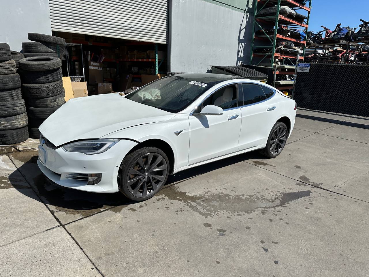 2019 Tesla Model S Long Range 100 kwh part out