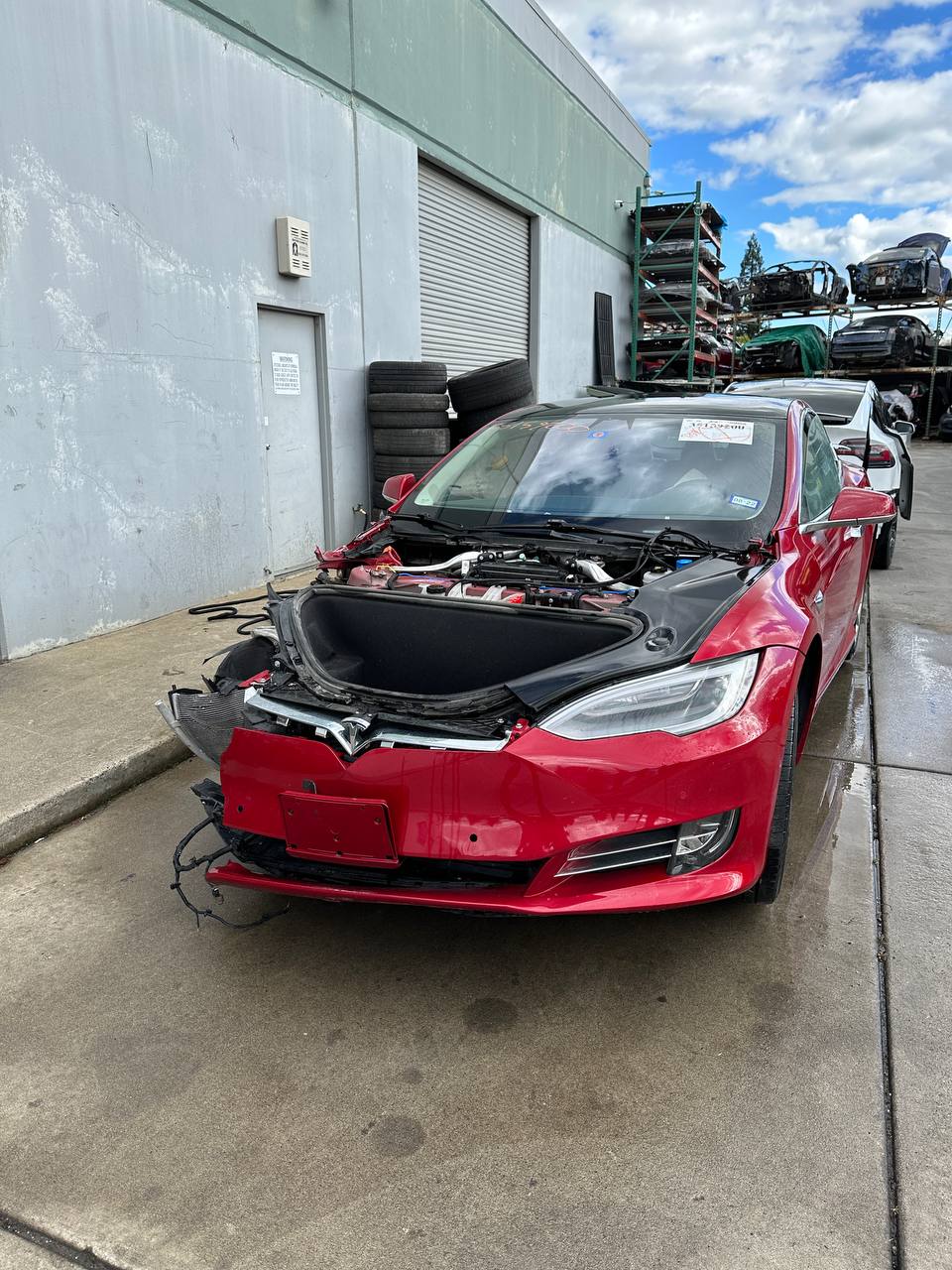 2018 Tesla Model S for parts