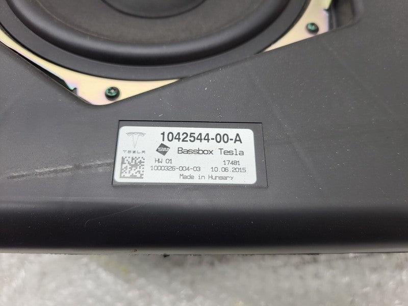 104254400A ⭕ 2012-2020 Tesla Model S Subwoofer Bass Speaker Bassbox Assembly 1042544-00-A