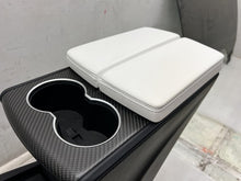 ⭕ 2016-2020 Tesla Model X Front Floor Center Console Carrier Armrest Cupholder