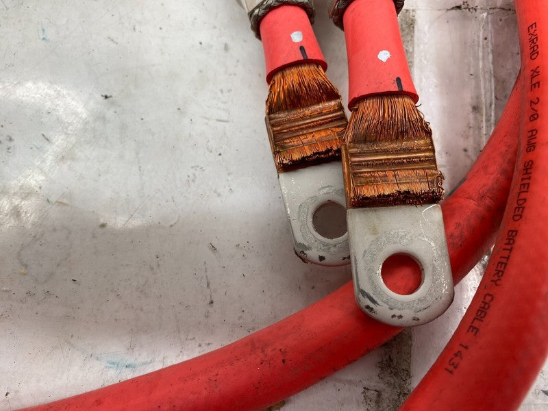 ⭕ 12-15 Model S MS Rear HV Junction Box to Charge Port Wiring Cable 10