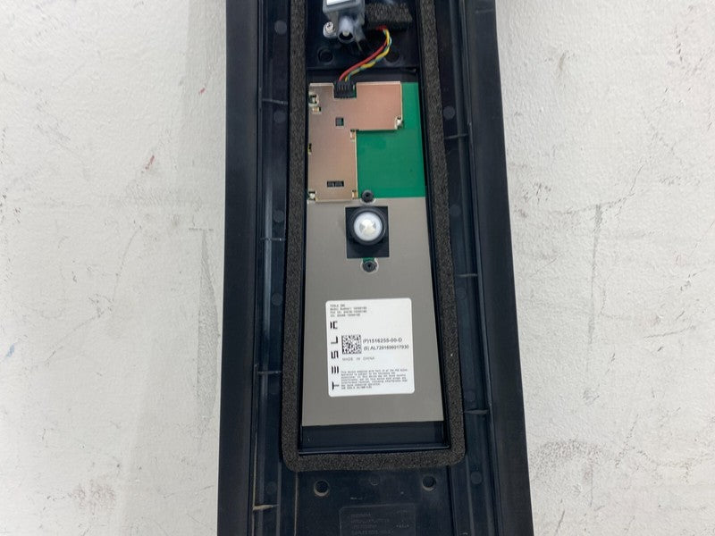 151625500D ⭕ 20-23 Model Y Left Exterior B-Pillar Applique Trim w/ Camera LH 1506885-00-D