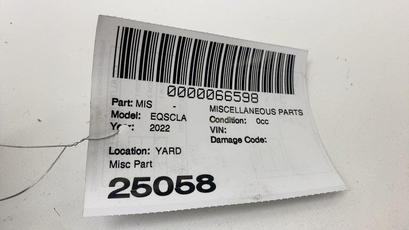 ⭕ 2022 Mercedes Benz EQS450+ Front Panel End Stiffener Upper Center A2