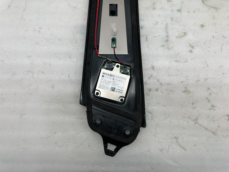 1100437 00 E ⭕ 17-23 Tesla Model 3 Driver B-Pillar Applique Glass w/ Camera Left 1100437-00-E