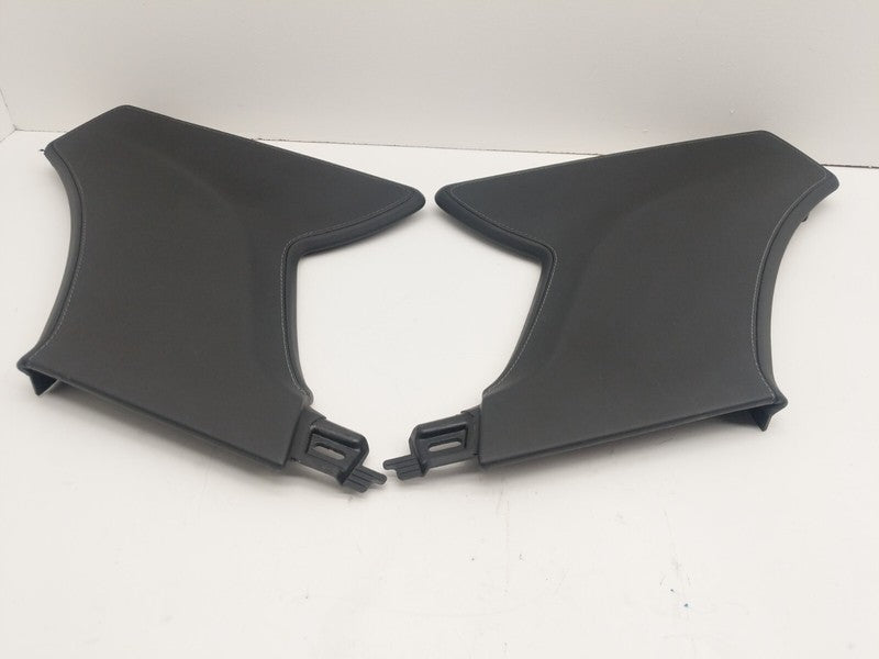⭕ 12-15 Model S PAIR Front Left & Right Upper Center Console Panel 100