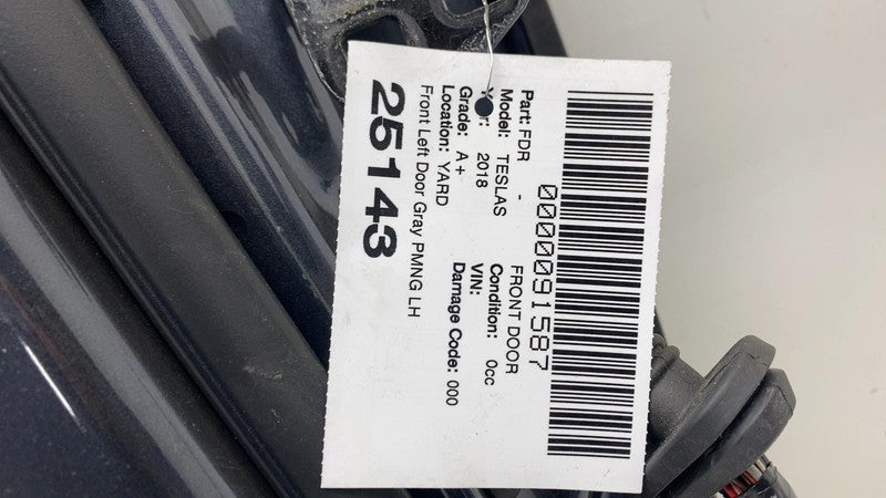 ⭕ 2016-2020 Tesla Model S Front Driver Side Door Shell Panel Left LH G
