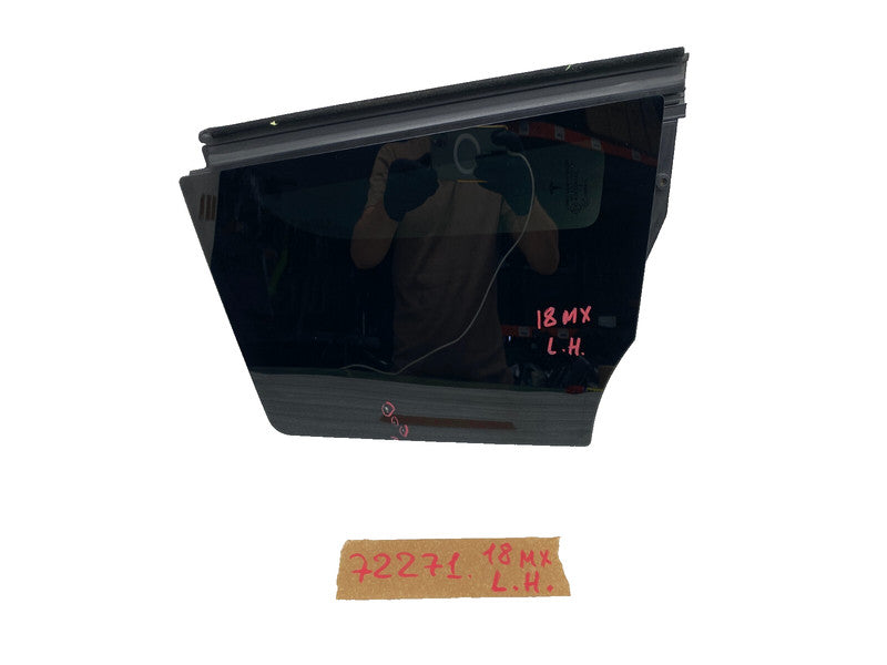 43R-004553 ⭕ 2016-2020 Tesla Model X Rear Driver Side Door Quarter QTR Window Glass Left