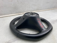 ⭕ 12-15 Tesla Model S Driver Steering Wheel Heated Black Assembly 1036774-01-A