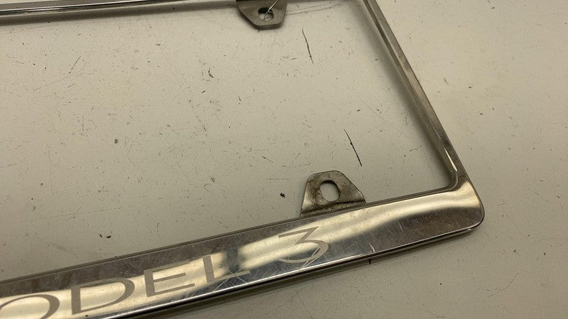 ⭕ 2017-2023 Tesla Model 3 Rear License Plate Frame Bracket Holder 1138