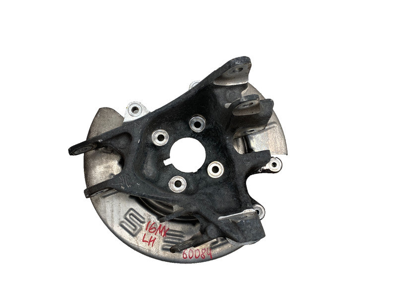 6006432 00 A ⭕ 2016-2020 Tesla Model X Rear Spindle Knuckle w/ Dust Shield Left 1027411-00-D
