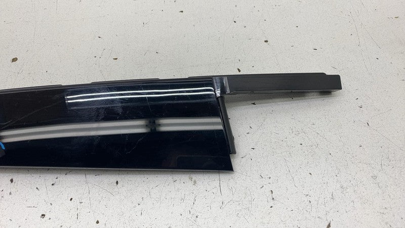 51357407433 19-24 BMW 330i 330e G20 Rear Left Door Window B-Pillar Applique Trim 51357407433