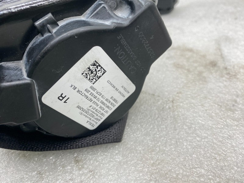 1081279 01 F ⭕ 17-23 Model 3 Front Passenger 1st Row Seat Belt & Retractor Right 1081279-01-F