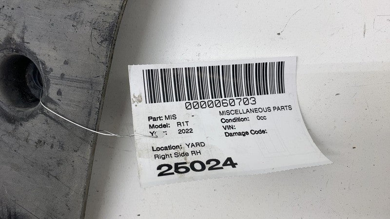 PT00046997 ⭕ 22-24 Rivian R1T Rear Right Underbody Battery Shield Cover Panel PT00046995