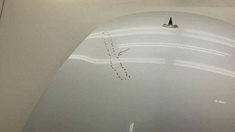 ⭕ 2017-2023 Tesla Model 3 M3 Front Hood Bonnet Shell Panel Cover Assy White PPSW