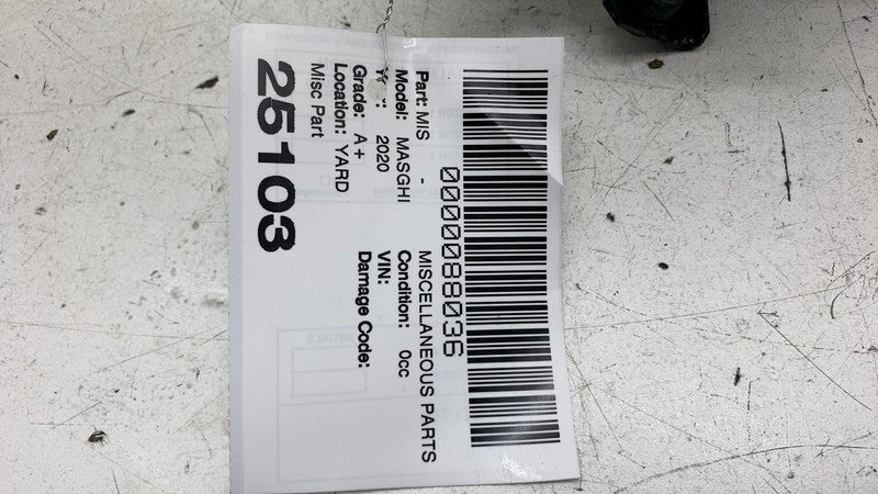 ⭕ 2017-2020 Maserati Ghibli Fuel Emission System Leak Detection Pump &