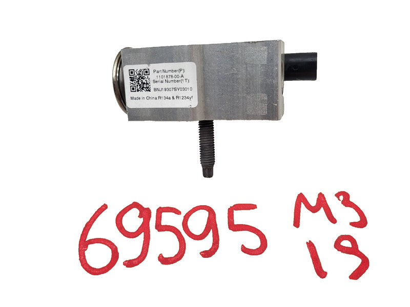 1101878 00 A ⭕ 17-23 Tesla Model 3 M3 TXV A/C HVAC Heater Core Valve Tube Sensor 1101878-00-A