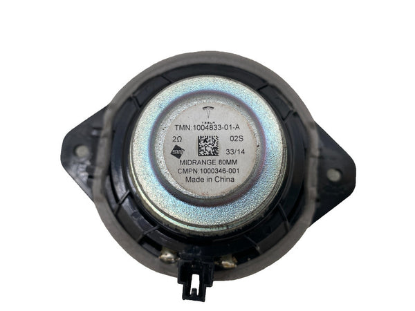 ⭕ 12-20 Model S Front Dashboard Sound Mid-Range Audio Speaker 80MM 1004833-01-A