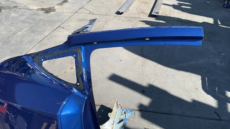 ⭕2020-2023 Tesla Model Y Rear Right Quarter Panel Structural Cutout RH Blue Assy