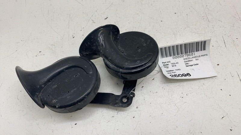 1486943-00-A ⭕ 2017-2023 Tesla Model 3 M3 High + Low Pitch Tone Horn w/ Bracket 1486943-00-A