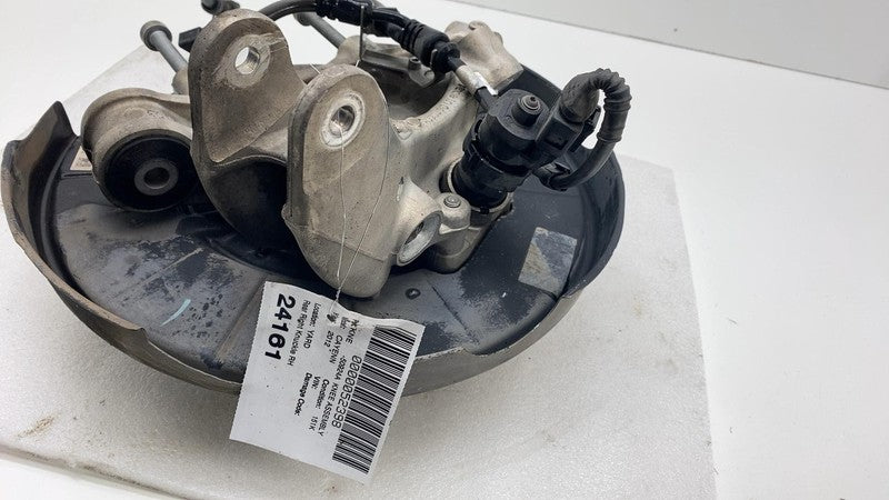 2011-2014 Porsche Cayenne Rear Right Spindle Knuckle Hub Rotor + Control Arm AWD